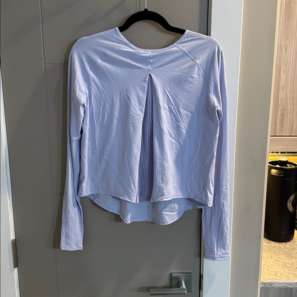 Lululemon Lavender Long Sleeve Top